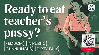 ASMR Audio Porn: Femdom Teacher Mounts Her Student In The Classroom – Oral & Public Sex – Erotic Audio Story