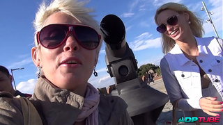 Couples exchange with blondes with perfect asses and anal included, part one
