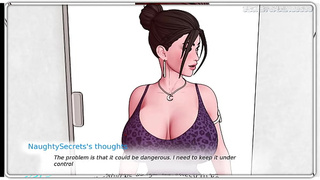 Horny Stepmom Enjoys Giving Him Hugs With Her Huge Monstrous Breast all Over His Face - Divine Heel 05 By ERONIVERSE