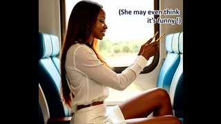 She's got a ticket to ride - part one - AI Illustrated leather porn dream