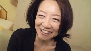 Oriental brunette Junko Sakashita got so excited by a lover that she showed her boobies on the street
