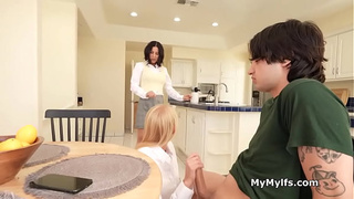 Post graduation freeuse celebration with naughty housewives