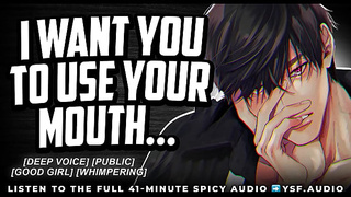Bf THROAT RIDES YOU while driving | Audio Porn