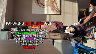 Sweet thin tattooed cheerleader from the college comes for a fashion shooting turns out it was porn