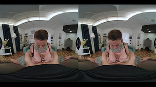 Horny Tattoed Fat woman Doggystyle Offering Her Twat - Large Titties Bj and Titty Fucking Vr 360 Porn