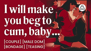 ASMR Audio Porn: Male Dom Voyeur Holiday Bondage at Your Parents’ House – BDSM Teasing & Cumming Control – Erotic Audio Roleplay for Women