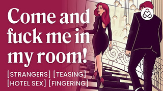 ASMR Audio Porn: Sweet Stranger Rides You in a Hotel Room – Teasing & Fingering – Erotic Audio Roleplay for Women