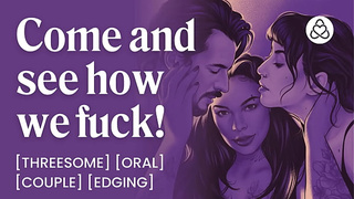 ASMR Audio Porn: Tape Night Turns into a Hidden FFM Threesome Fuck Session – Teasing & Snatch Licking – Erotic Audio Roleplay for Women