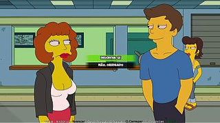 Vamos comer a lisa? Simpsons porno #one