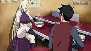 Naruto: Kunoichi Trainer | Nasty Blonde Teenie Ino Yamanaka Has Public Sex In A Restaurant. Her Little Snatch Gets Creampied | Naruto Hentai Cartoon Porn Game
