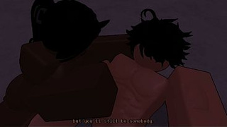 monster hunter gets dominated by hybrid demon lady (roblox rule34 porn or whatever)