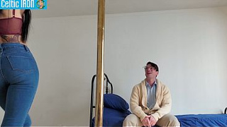 Teeny Step Sister Bianca Bangs Playing Games with Your Schlong Sextape