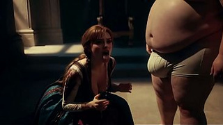 Fiery Braided Ginger Princess Broken – Innocent Winter Royal Turns Into Sperm-Guzzling Cowgirl Bitch