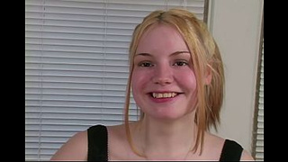 Desperate Amatuer Attractive blonde Tatiana new to porn blows prick while fine skinny Japanese Nikko gets hammered by gigantic hard penis