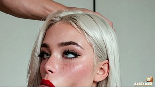 Anal MILF Huge Butt Blonde | Climax Tight Snatch and Massive White Titties - Attractive Woman porn Movie | AI