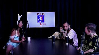 WATCH THE BEST MOMENTS OF THE DIRTY AND FILTHY CHAT WITH TIFANY ROCHA & OLHAR SOB RODAS ON PORN CAST BRAZIL - PART one (WATCH ON: SHEER RED)