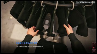 Pervert Stepson Helps Alluring Busty Stepmom in The Fitting Room - The Synthetic 07 By RedCarbon - 3D Anime Porn Game