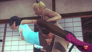 Boruto Anime - Himawari amazing sex - Thai Oriental Manga Asian cartoon Asian cartoon Game Porn Movie Animation