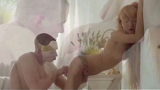 russian strawberry blonde teeny anal chick