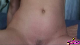 Jiggly Bubble Behind Blonde Carolyn Reese's Melons and Rear-end Delight