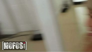 MOFOS - Sound Lady Cecelia Taylor Gets A Taste Of The Pornstar Life By Joining Johnny For An Onset Fuck