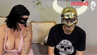 Ex-wife gave her booty in front of her cuck-old man in the Spartan Arena.