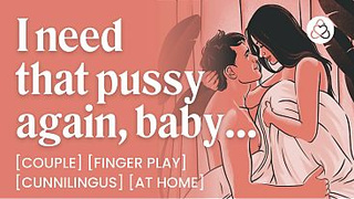 ASMR Audio Porn: Morning Sex with Your Fiance After a Kinky Night – Fingering & Cunnilingus – Erotic Audio Roleplay for Women