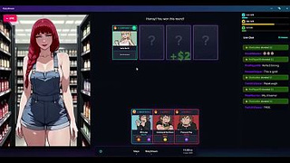 Risky Stream [ Anime Game ] Ep.one doing ANAL PORN with my ROOMATE for money !