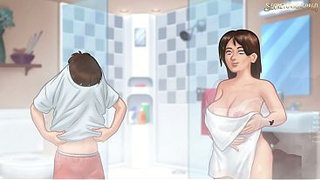 Summertime Saga 37 By DarkCookie - Sweet stepmom prefers humongous pricks - 3D Cartoon Porn Game