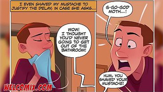 She Knew I Had a Crush on Her... Then This Happened! The best porn comic!
