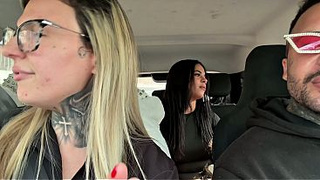 We called the candy vendor chick from Farol! To be a porn actress and have great sex in our car! The 19-year-cougar accepted and we had great sex with her until she had a great cumming.