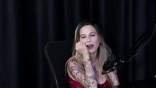 The Lewdness in Isadora Closel and Baby Fire's Interview on Porncast Brazil - Part one (Watch On: Sheer Red)