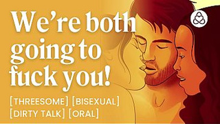 ASMR Audio Porn: 2 Women Take Turns Fucking 1 Fiance – FFM Threesome, Bisexual & Oral – Erotic Audio Roleplay for Women