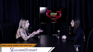 The Lewdness in Mel Khalifa and Baby Fire's Interview on Porncast Brazil - Part four (Watch On: Sheer Red)