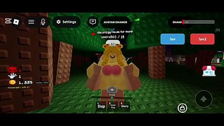 Follando duro con mi amigo en Roblox :three