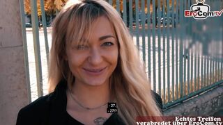 RUSSIAN TOURIST CHICK PICK UP IN BERLIN AND MAKE PORN CASTING