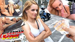 GERMAN SCOUT - MILF TALK TINY WHORE AGATHA TO FUCK AT MODEL CASTING JOB