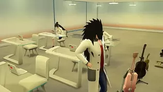 Naruto Elite Cap 7 giving the music class Madara catches 1 of his students watching porn and she can't hold it they made a threesome he gives her very hard in that rear-end he ends up inside