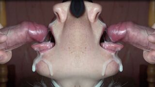 Crazy Future Porn Part two (oral sex Jizz in Mouth)