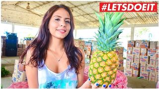 LETSDOEIT - Fresh Colombian Teen makes her very first Porn Movie
