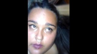slapping face and oral sex