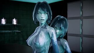 Halo Cortana Selfcest Oral Sex and Sex - Futanari Porn
