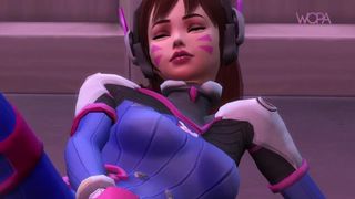 [WOPA] - D.VA LIVE, SURPRISED AT HOME BY 1 OF THE SUBSCRIBERS.