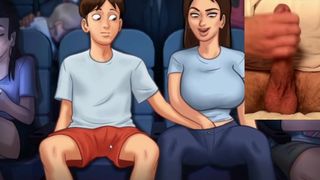 Lady gets masturbed in cinema - summertime saga game porn