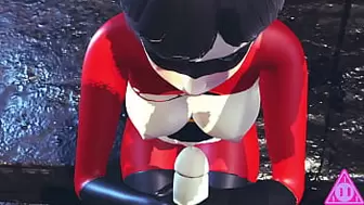 KOIKATSU Violet Parr the incredibles, have sex oral sex hand-job and cums on uncensored... Thereal3dstories