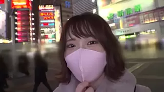 [amateur pov] Can you take off the mask, please? The ravishing fair-skinned chick with a neat face and a wild look! Professional snatch gets double cum-shot!