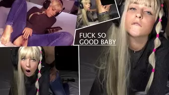 18 age Emma Juicy fuck so good with headset !