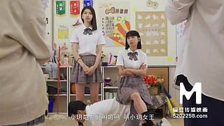 Trailer-Model Super Sexual lesson School-Sex Battle-Yue Ke Lan-MDHS-0004-Best Original Asia Porn Tape