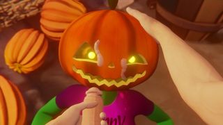 Halloween 2022 Porn Scary Sex Pumpkin whore oral sex for a white dude Deepthroat Night October 31st