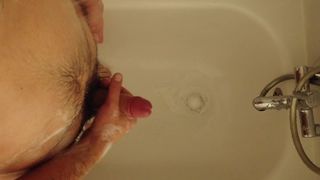 Shower hand-job in Airbnb